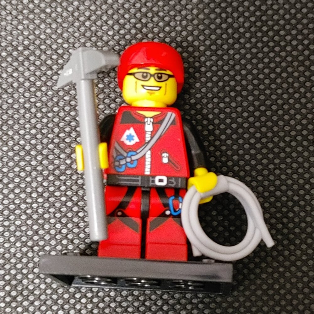 Collectible Mountain Climber Series 11 Lego Minifigure